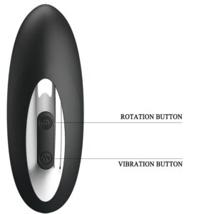 Mr Play-Prostatamassage mit Drehung und Vibration-Silizium, 12 · Sextoys (Bild 4)