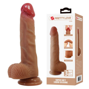 Dildos-Lisle Dildo Realist mit Saugnapf 20.6 cm -ø- 4.2 cm-Silikon · Sextoys (Bild 2)
