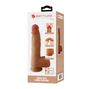 Dildos-Duvall Dildo Realist mit Saugnapf 19.3 cm -ø- 4.5 cm-Silikon · Sextoys (Bild 6)