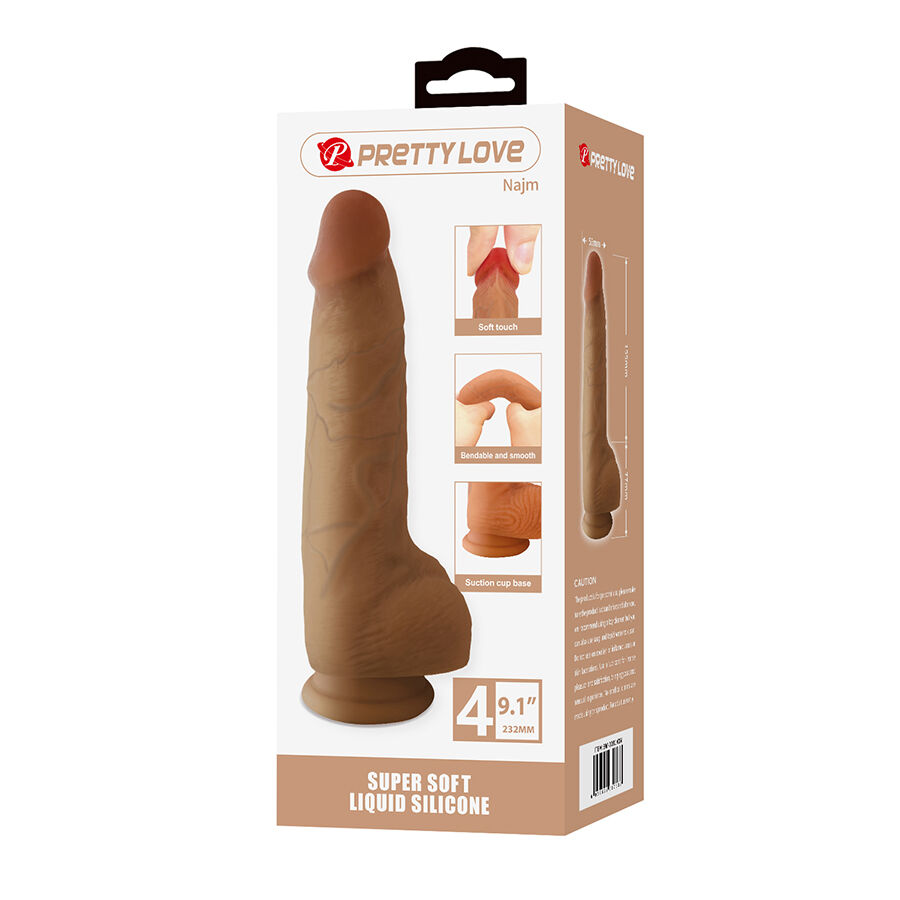 Dildos-Najm Dildo Realistisch mit Saugnapf 23.2 cm -ø- 5.5 cm-Silikon · Sextoys (Bild 7)