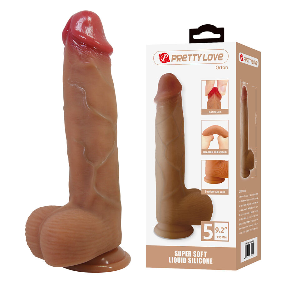 Dildos-Orton Dildo Realistisch mit Saugnapf 23.5 cm -ø- 4.9 cm-Silikon · Sextoys (Bild 8)