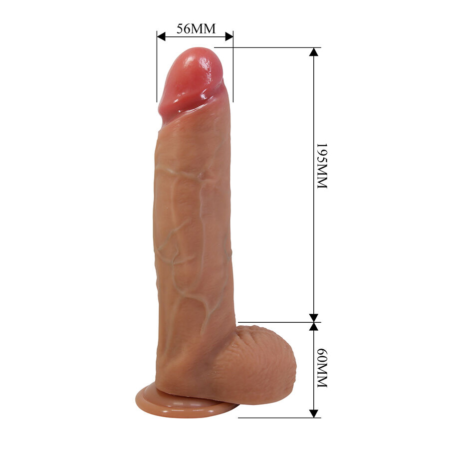 Dildos-Mendel Dildo Realistisch mit Saugnapf 25.5 cm -ø- 5.6 cm-Silikon · Sextoys (Bild 6)
