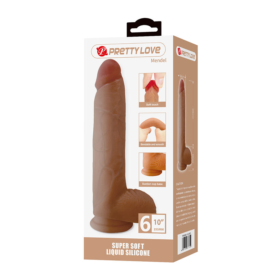 Dildos-Mendel Dildo Realistisch mit Saugnapf 25.5 cm -ø- 5.6 cm-Silikon · Sextoys (Bild 7)