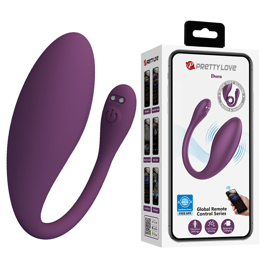 App Series-Pretty Love Dora Vibrator Unsichtbar mit Anwendung · Vibratoren (Bild 2)