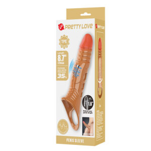 For Him-Penishülle Vibrator für Penis-TPE, still · Sextoys (Bild 5)