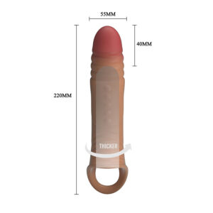 For Him-Penishülle Vibrator für Penis-TPE, still · Sextoys (Bild 6)
