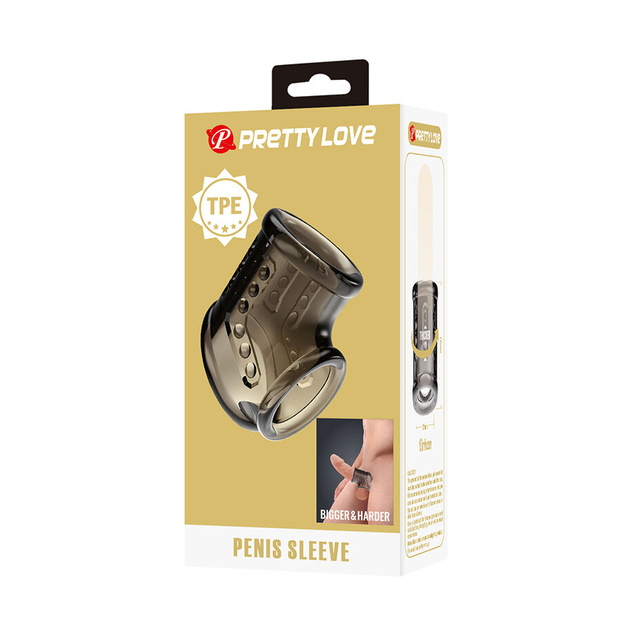 For Him-Penishülle Penis-TPE Ring, Wasserdicht, Ruhe · Sextoys (Bild 5)