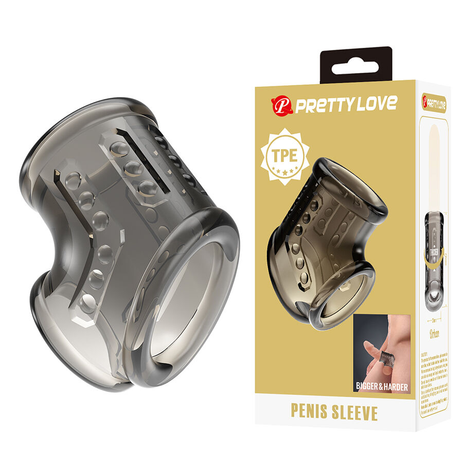 For Him-Penishülle Penis-TPE Ring, Wasserdicht, Ruhe · Sextoys (Bild 8)