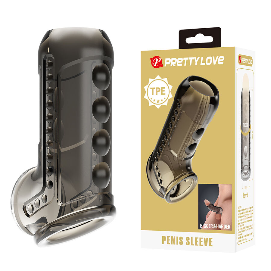 For Him-Penishülle Textured für Penis-TPE, Wasserdicht, Ruhe · Sextoys (Bild 8)