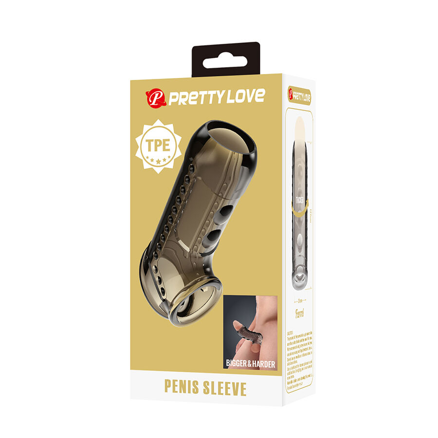 For Him-Penishülle Textured für Penis-TPE, Wasserdicht, Ruhe · Sextoys (Bild 5)