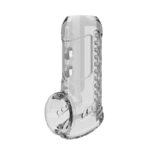 For Him-Transparent-Kappe Textured für Penis-TPE, Wasserdicht · Sextoys