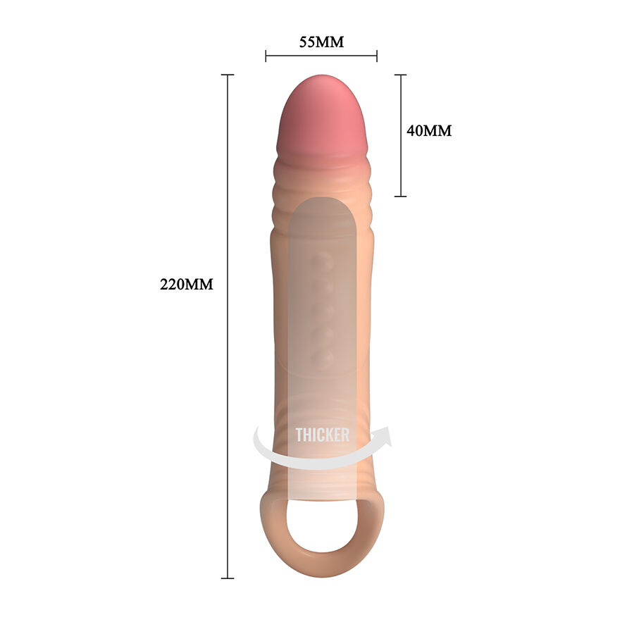 For Him-Penishülle mit Integrierter TPE-Vibration, still · Sextoys (Bild 5)