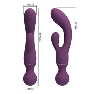 High Tech-All Rounder Lila Vibrator für G-Silikon-Punkt, 10 · Vibratoren (Bild 6)