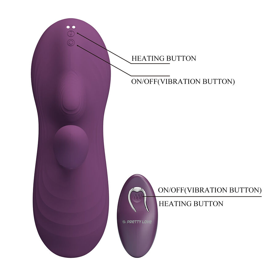 Remote Control-Luka Vibrator Sit-down mit Heizeffekt · Vibratoren (Bild 4)