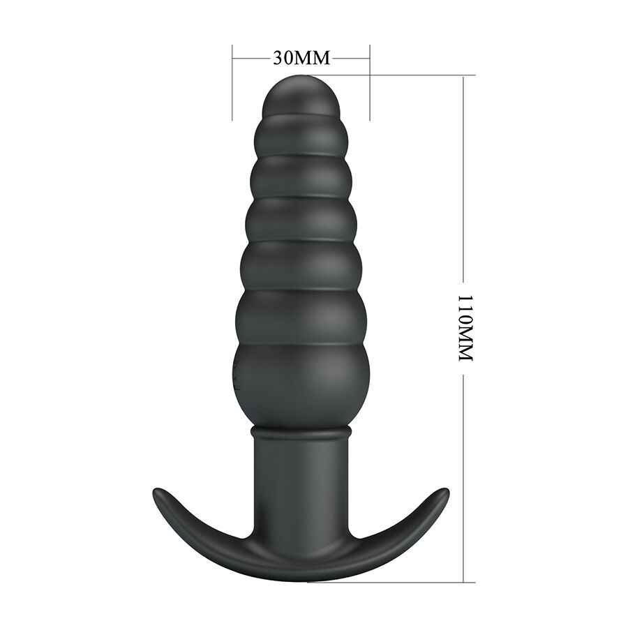 Anal Toys-Aeolis Analplug Vibrator-Silikon, 10 Geschwindigkeiten, Stille · Sextoys (Bild 8)