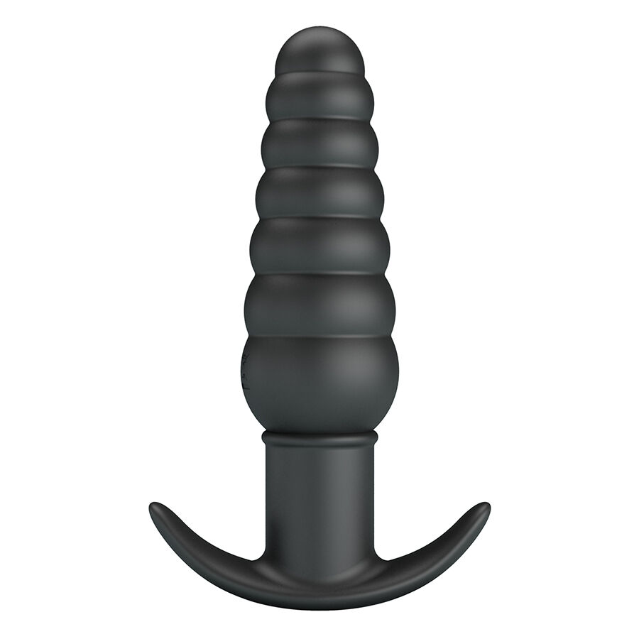 Anal Toys-Aeolis Vibro-Analplug-Silikon, 10 Stufen, Leise