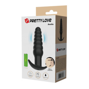 Anal Toys-Aeolis Analplug Vibrator-Silikon, 10 Geschwindigkeiten, Stille · Sextoys (Bild 9)