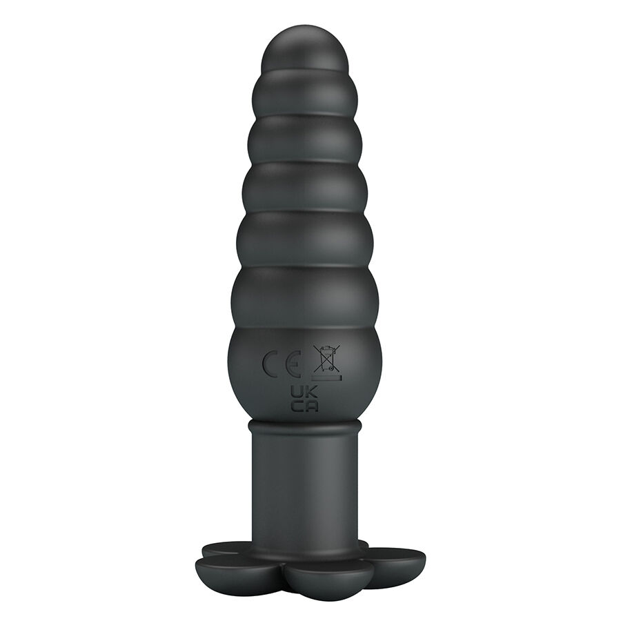 Anal Toys-Imron Analplug Vibrante, 10 Modi, Schwarz-Silikon, 10 · Sextoys (Bild 7)