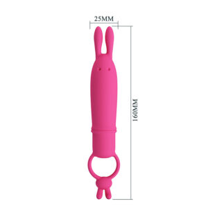 For Him-Delia Rabbit Vibrator mit Widerstandsring-Silikon, 10 · Vibratoren (Bild 3)