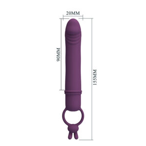 For Him-Kora Vibrator Penisform mit Ring · Vibratoren (Bild 3)