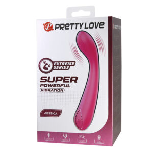 High Tech-Jessica High Power Vibrator Rosa-Silikon, 10 Geschwindigkeiten · Vibratoren (Bild 7)