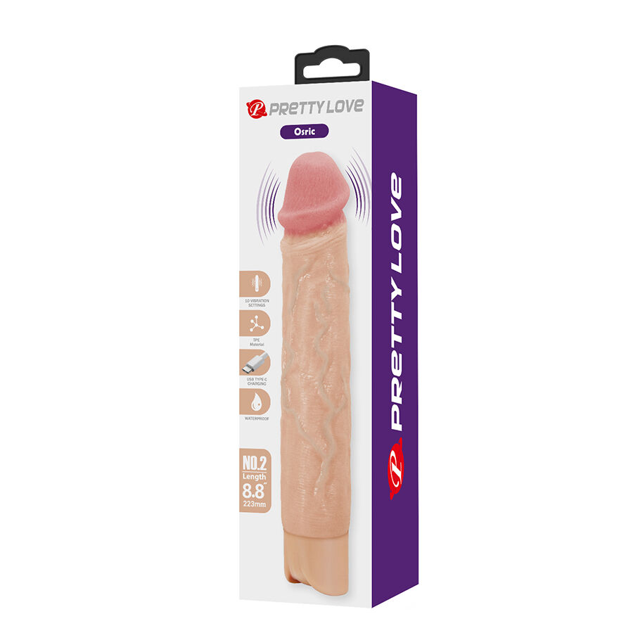 Fun Toys-Osric Vibrator Realistisch Flexibel-10 Geschwindigkeiten, Wiederaufladbar · Vibratoren (Bild 10)