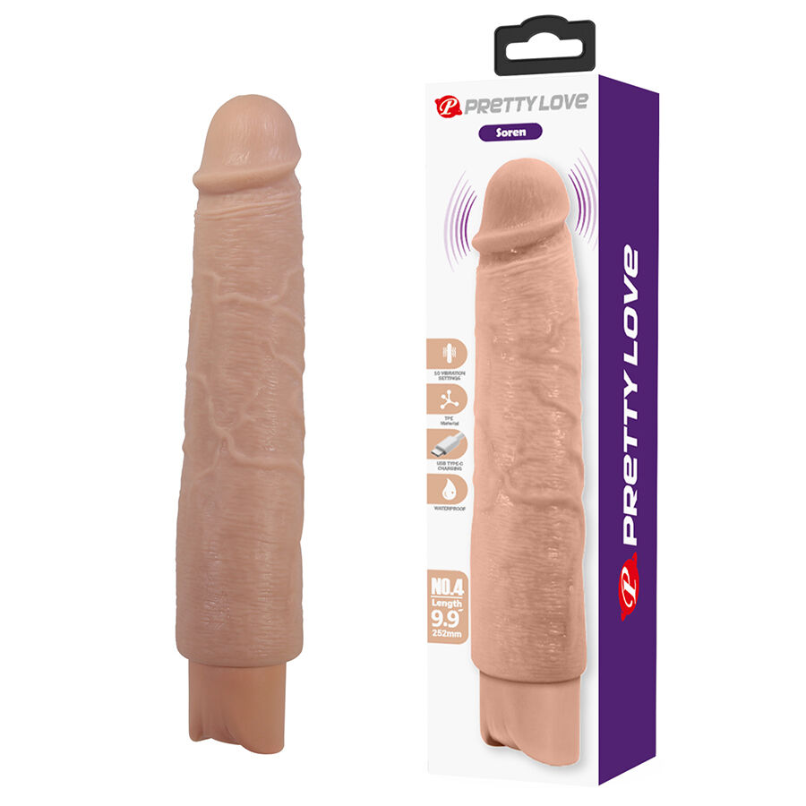 Fun Toys-Soren Vibrator Realistisch Flexibel-10 Geschwindigkeiten, Wiederaufladbar · Vibratoren (Bild 10)
