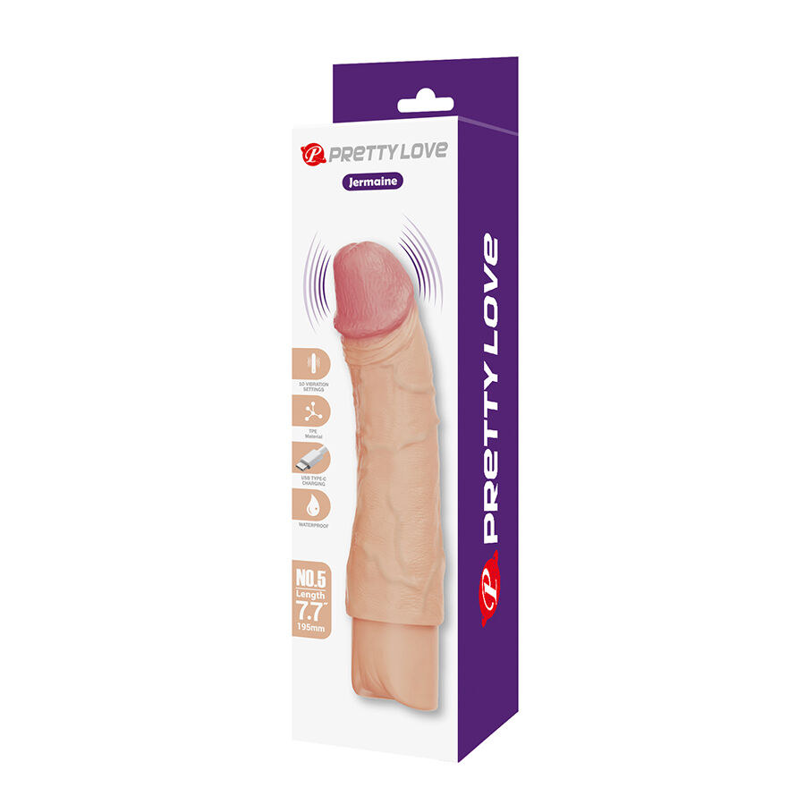 Fun Toys-Jermaine Vibrator Realistic Flexible-10 Geschwindigkeiten · Vibratoren (Bild 9)