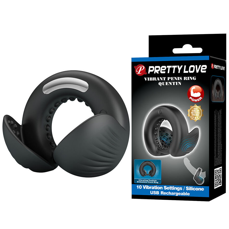 For Him-Quentin Dual Ring für Penis mit Stimulator · Sextoys (Bild 2)