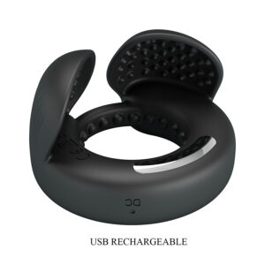 For Him-Quentin Dual Ring für Penis mit Stimulator · Sextoys (Bild 7)