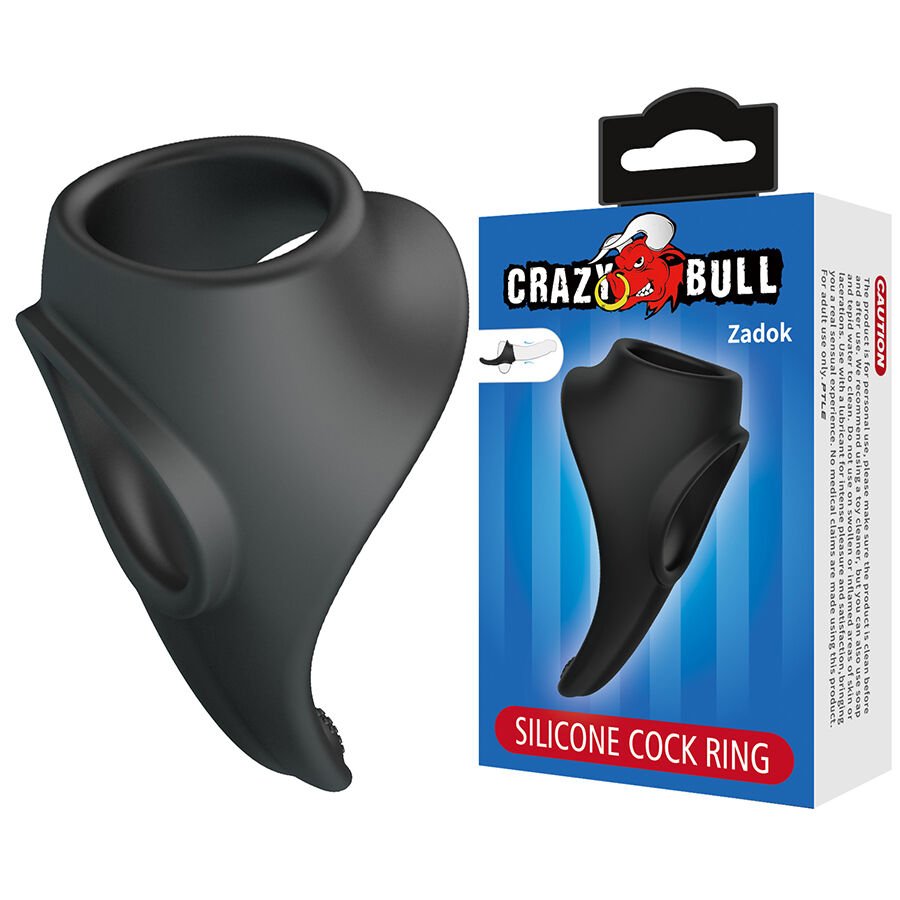 Crazy Bull-Penisring Ergonomisch mit Perineal-Silikon-Stimulation · Sextoys (Bild 5)