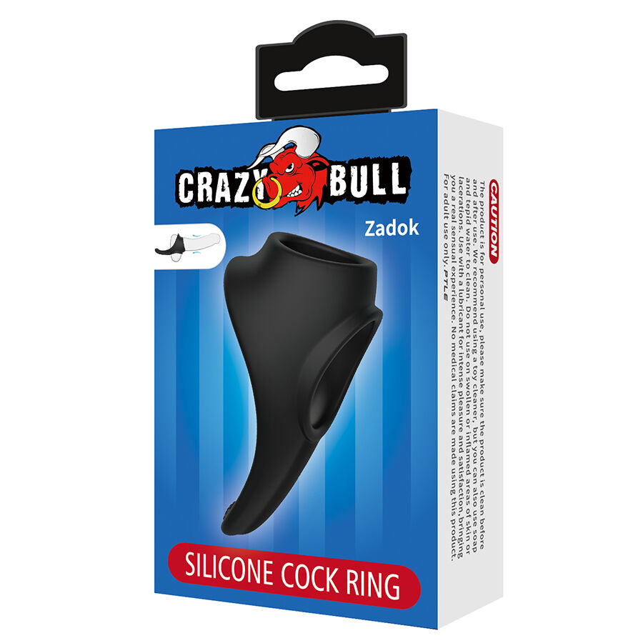Crazy Bull-Penisring Ergonomisch mit Perineal-Silikon-Stimulation · Sextoys (Bild 4)