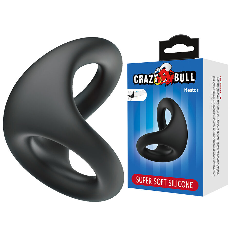Crazy Bull-Nestor Penisring und ergonomisch-Silikon Hoden · Sextoys (Bild 7)