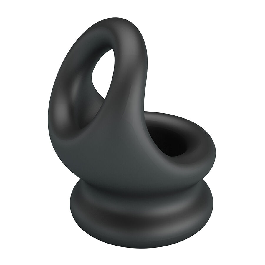 Crazy Bull-Oberon Ring Unterstützung für Penis und Testicoli-Silikon · Sextoys