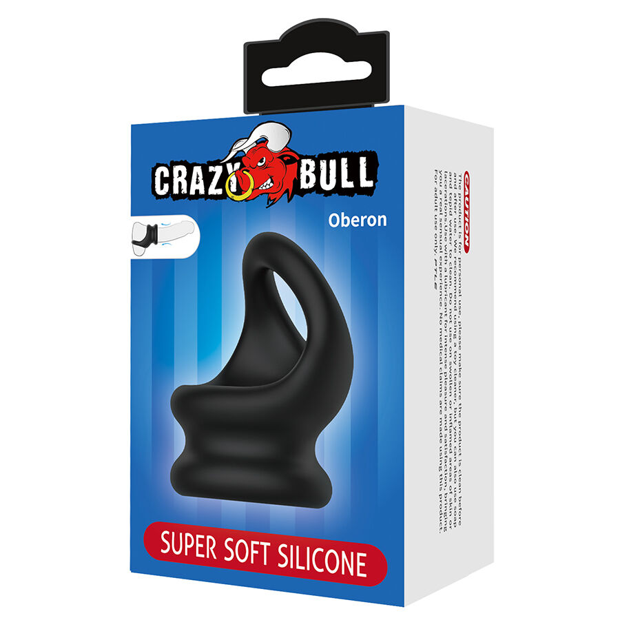 Crazy Bull-Oberon Ring Unterstützung für Penis und Testicoli-Silikon · Sextoys (Bild 7)