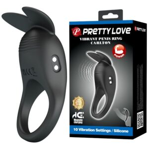 For Him-Carlton Penisring mit Stimulator Klitoris-10 Geschwindigkeiten · Sextoys (Bild 8)
