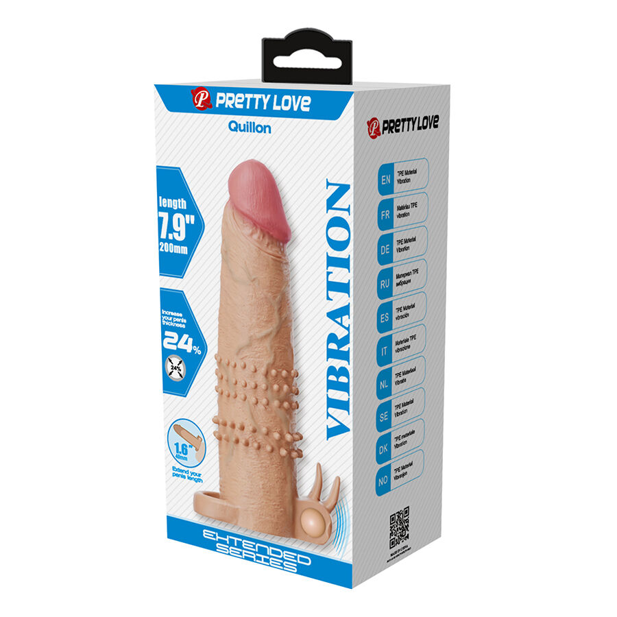 For Him-Quillon Penishülle Penis mit Stimulator Klitoris · Sextoys (Bild 2)