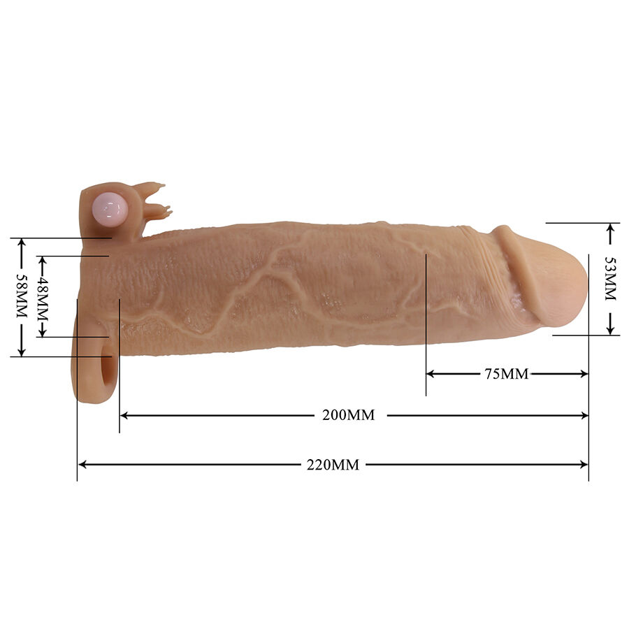 For Him-Xerxes Penishülle mit Stimulator Klitoris und · Sextoys (Bild 6)