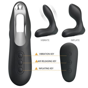 Mr Play-Prostatamassage mit Vibration und Fernbedienung-Silikon, 12 · Sextoys (Bild 5)