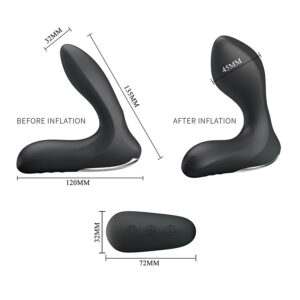 Mr Play-Prostatamassage mit Vibration und Fernbedienung-Silikon, 12 · Sextoys (Bild 7)