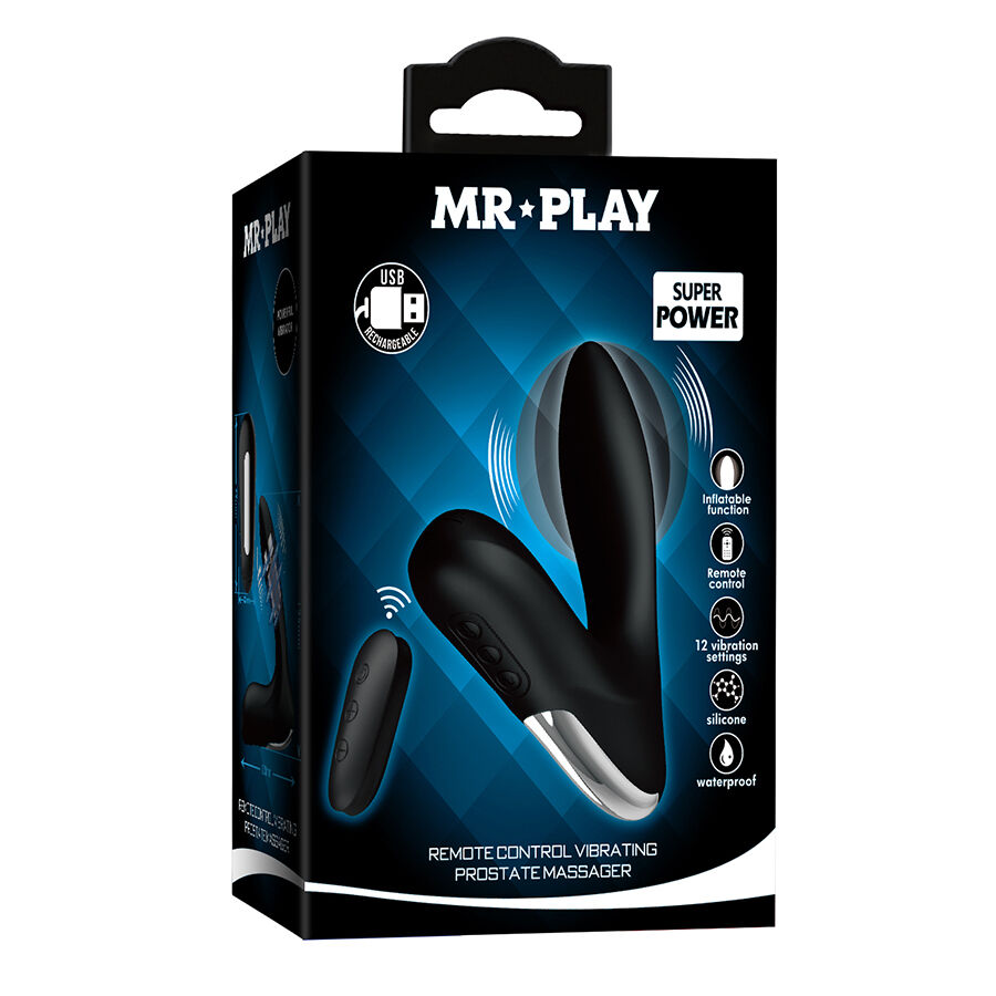 Mr Play-Prostatamassage mit Vibration und Fernbedienung-Silikon, 12 · Sextoys (Bild 8)