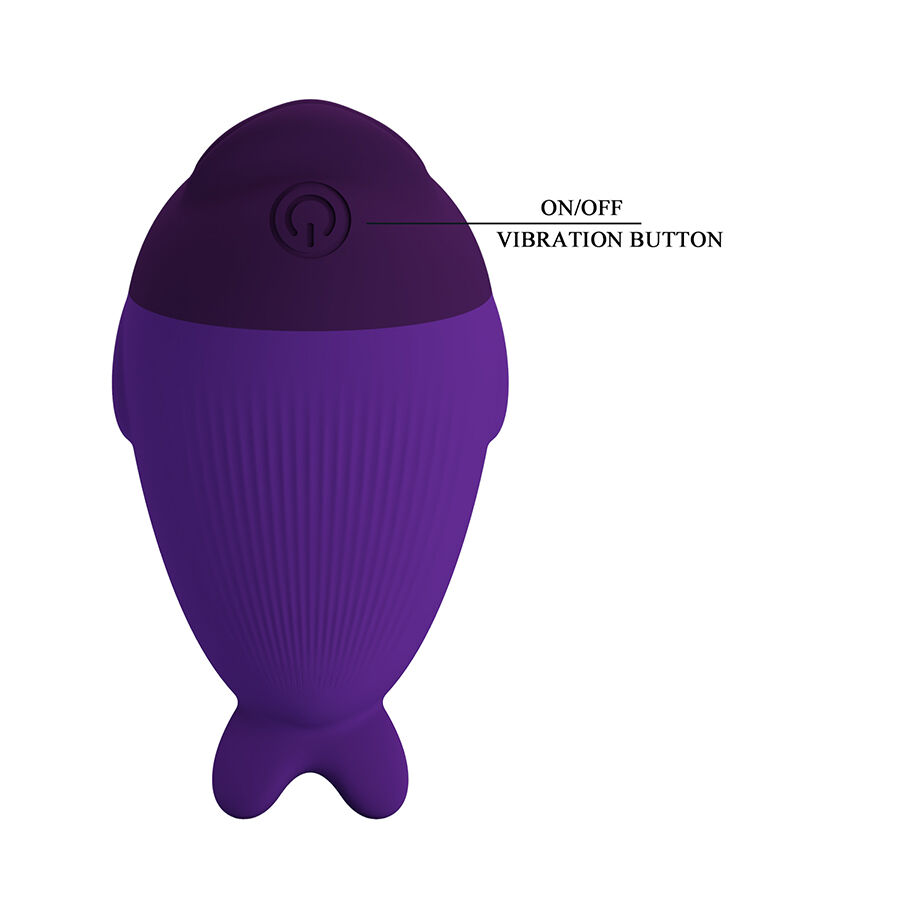 Fun Toys-Dolphin Mini Vibrator mit Clip-Silikon, 7 Geschwindigkeiten · Vibratoren (Bild 4)