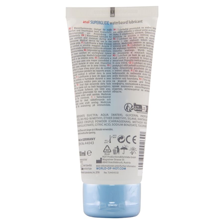 Hot-Anal Superglide Liquid Pleasure Gleitgel auf Wasserbasis · Kosmetika & Aphrodisiaka (Bild 2)