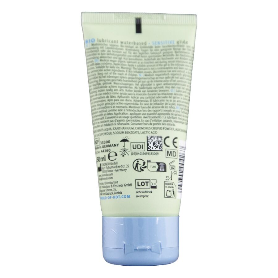 Hot-Gleitgel Bio Base Sensitive Wasser 50 ml · Kosmetika & Aphrodisiaka (Bild 2)