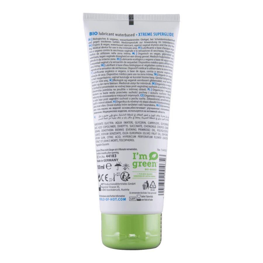 Hot-Gleitgel Bio auf Wasserbasis Xtreme 100 ml · Kosmetika & Aphrodisiaka (Bild 2)