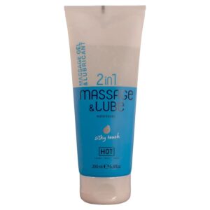 Hot-Massagegel und Gleitgel 2in1 Silky Touch-200 ml · Kosmetika & Aphrodisiaka