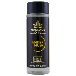 Hot-Massageöl Amber & Musk-100 ml · Kosmetika & Aphrodisiaka