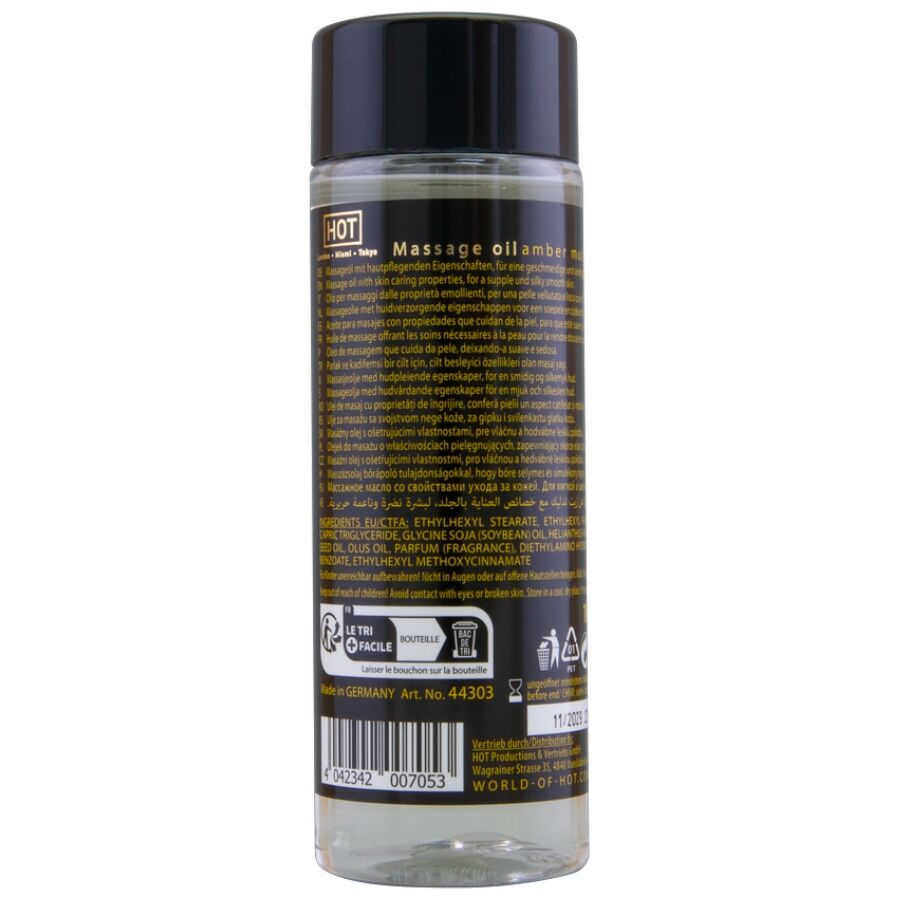 Hot-Massageöl Amber & Musk-100 ml · Kosmetika & Aphrodisiaka (Bild 2)