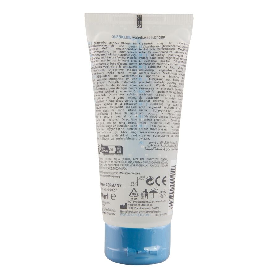 Hot-Superglide Liquid Pleasure Gleitgel auf Wasserbasis 100 ml · Kosmetika & Aphrodisiaka (Bild 2)