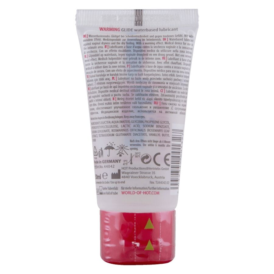 Hot-Warming Glide Gleitgel Basis Wasser mit Heizeffekt · Kosmetika & Aphrodisiaka (Bild 2)